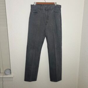 Vintage 89' Levi's 501 black denim Jeans Size 36
